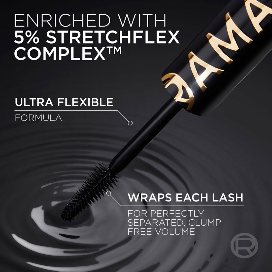 L'Oréal Paris Volume Million Lashes Mascara für Volumen, Schwarz 9,9 ml