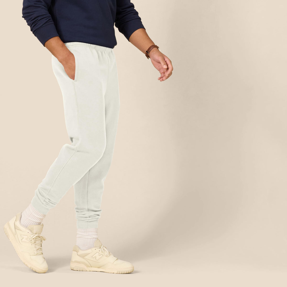Amazon Essentials Men's Tracksuit Bottoms, Fleece, Comfortable Fit