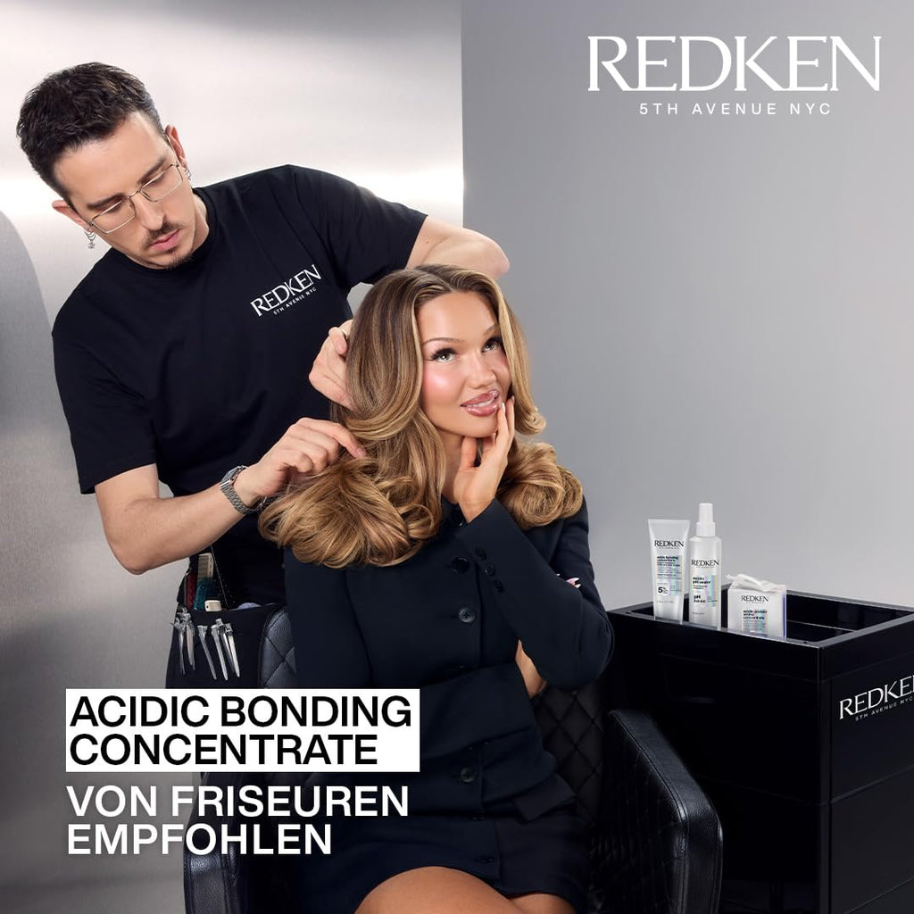 REDKEN Haarlotion mit intensivem Schutz vor Farbverlust, All-In-One Formel mit Hitzeschutz, Acidic Bonding Concentrate Leave-In Conditioner,