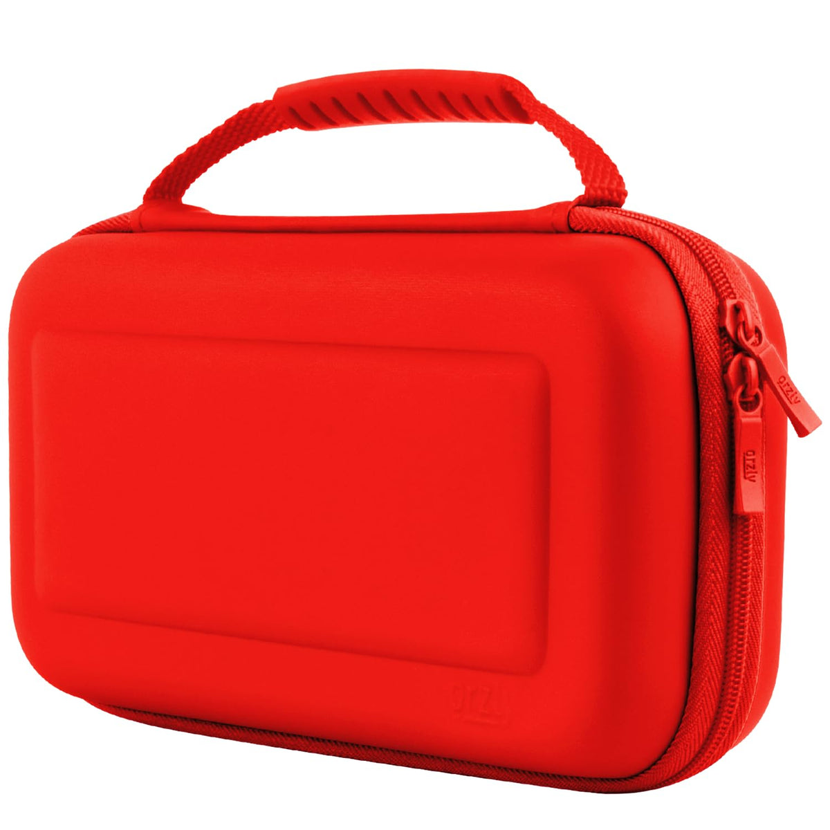 Orzly Tragetasche kompatibel mit Nintendo Switch Lite (2019) – Aufbewahrungstasche - Hartschalen Case/Hülle/Schutzhülle für die Verwendung mit der Nintendo Switch Lite Konsole & Accesoires - ROSA