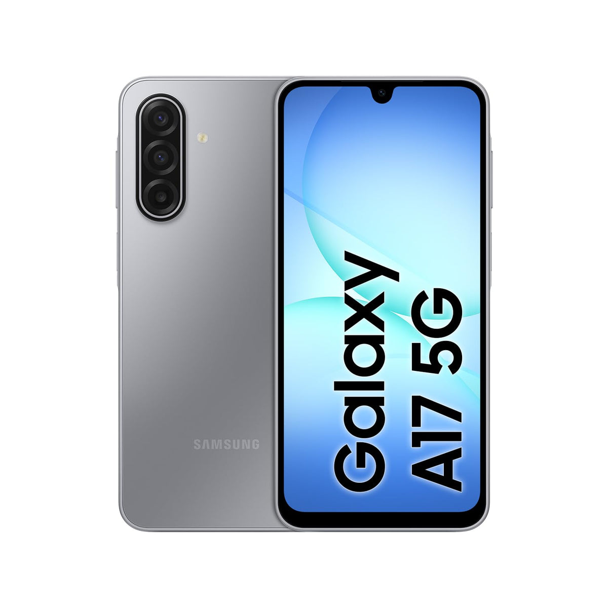 Samsung Galaxy A17 5G AI Smartphone, KI-Handy mit Android, Dünner 7,5-mm-Rahmen, 50-MP-Kamera, 128 GB Speicher, 4 GB RAM, 5.000-mAh-Akku, Black, 2,5 Jahre Herstellergarantie [Exklusiv auf Amazon]
