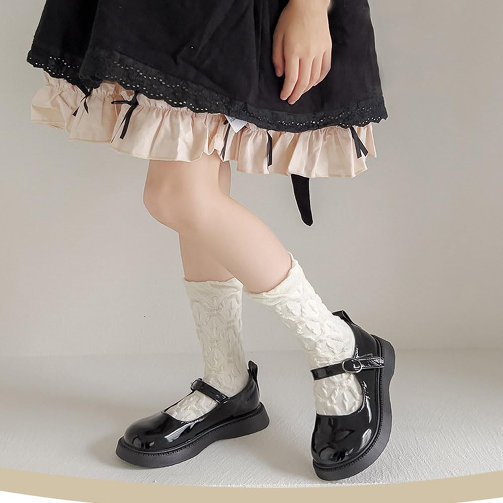 FedMois 10 Paires Chaussettes chaudes hiver en Coton Garçons Filles Socquette Enfant