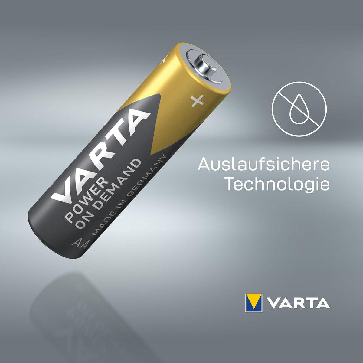Varta Batterien AAA 100 Stück Power on Demand Alkaline 1,5 V Vorratspack
