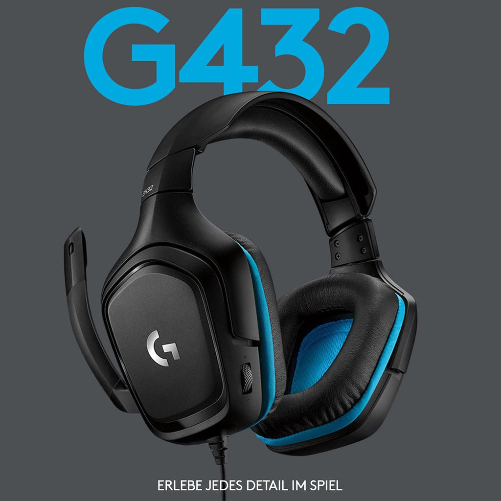 Logitech G432 kabelgebundenes Gaming-Headset
