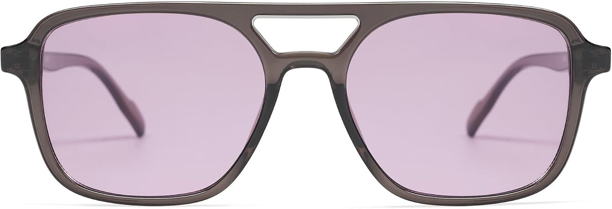 SOJOS Retro Aviator Sunglasses Womens Mens,Trendy Rectangle Shades SJ2202