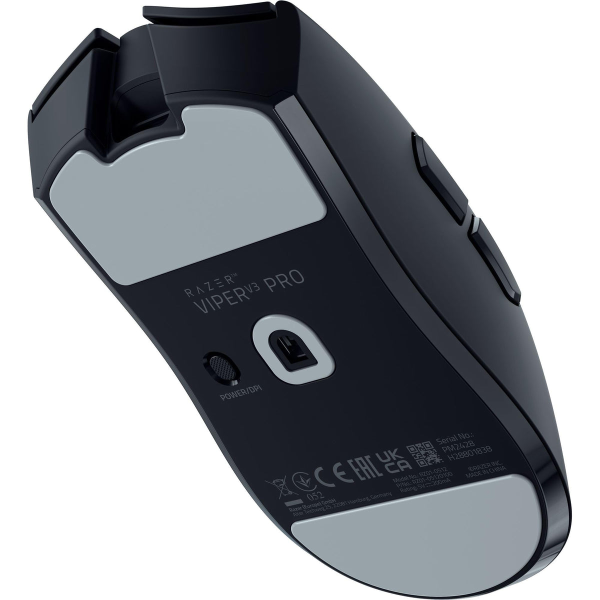 Razer Viper V3 HyperSpeed - Kabellose Esports Gaming-Maus - Focus Pro 30K DPI Sensor - bis zu 280 Std. Akku, Mechanische Maus-Switches 2th Generation - kabellose Abtastrate 4000Hz- PC/Mac | Schwarz