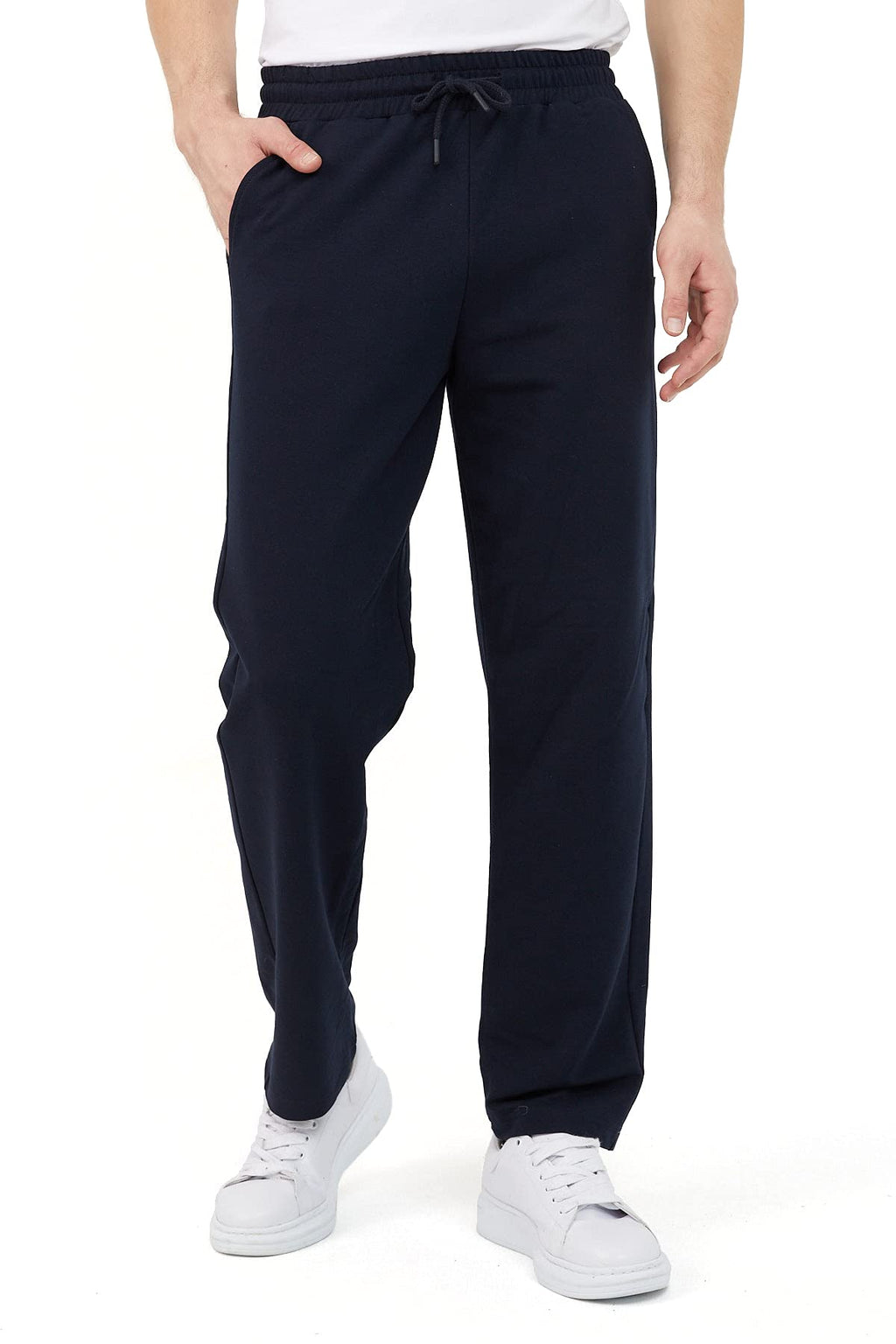 COMEOR Pantalon de Jogging Pantalon de Survêtement en Coton pour Homme - Pantalon de Sport Long pour Homme - Joggers