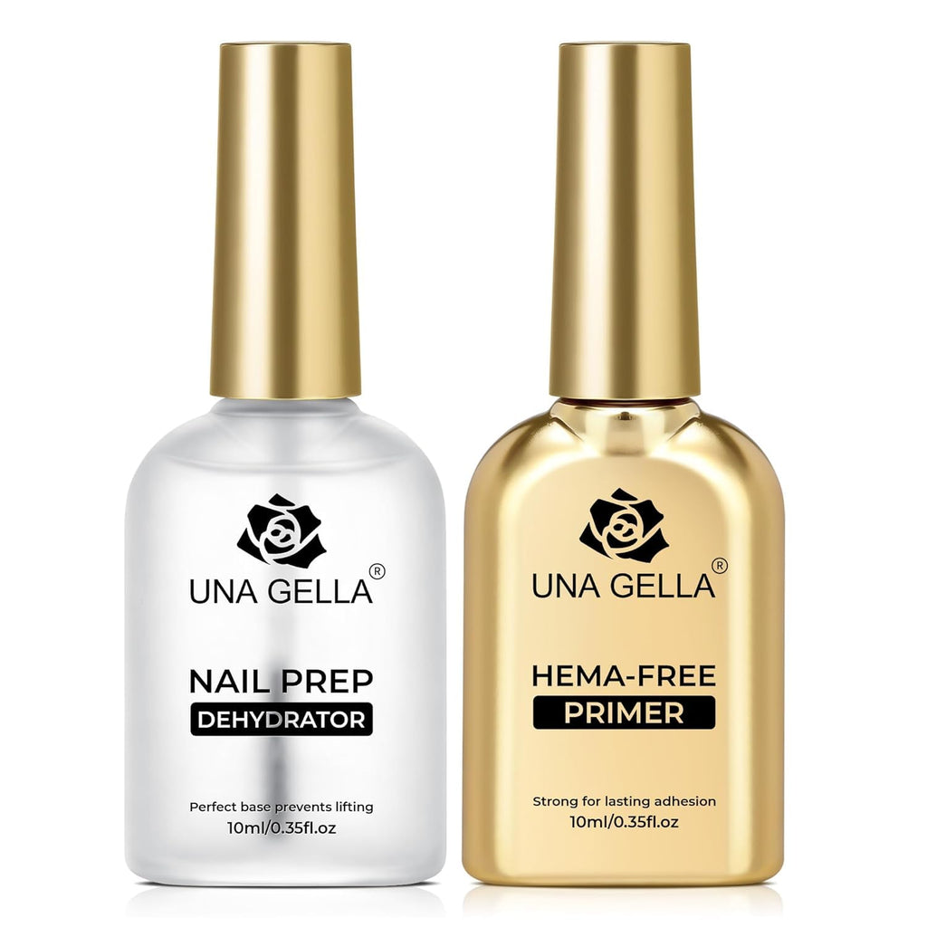 UNA GELLA Kurze Mandel Nail Tips 504 Stück