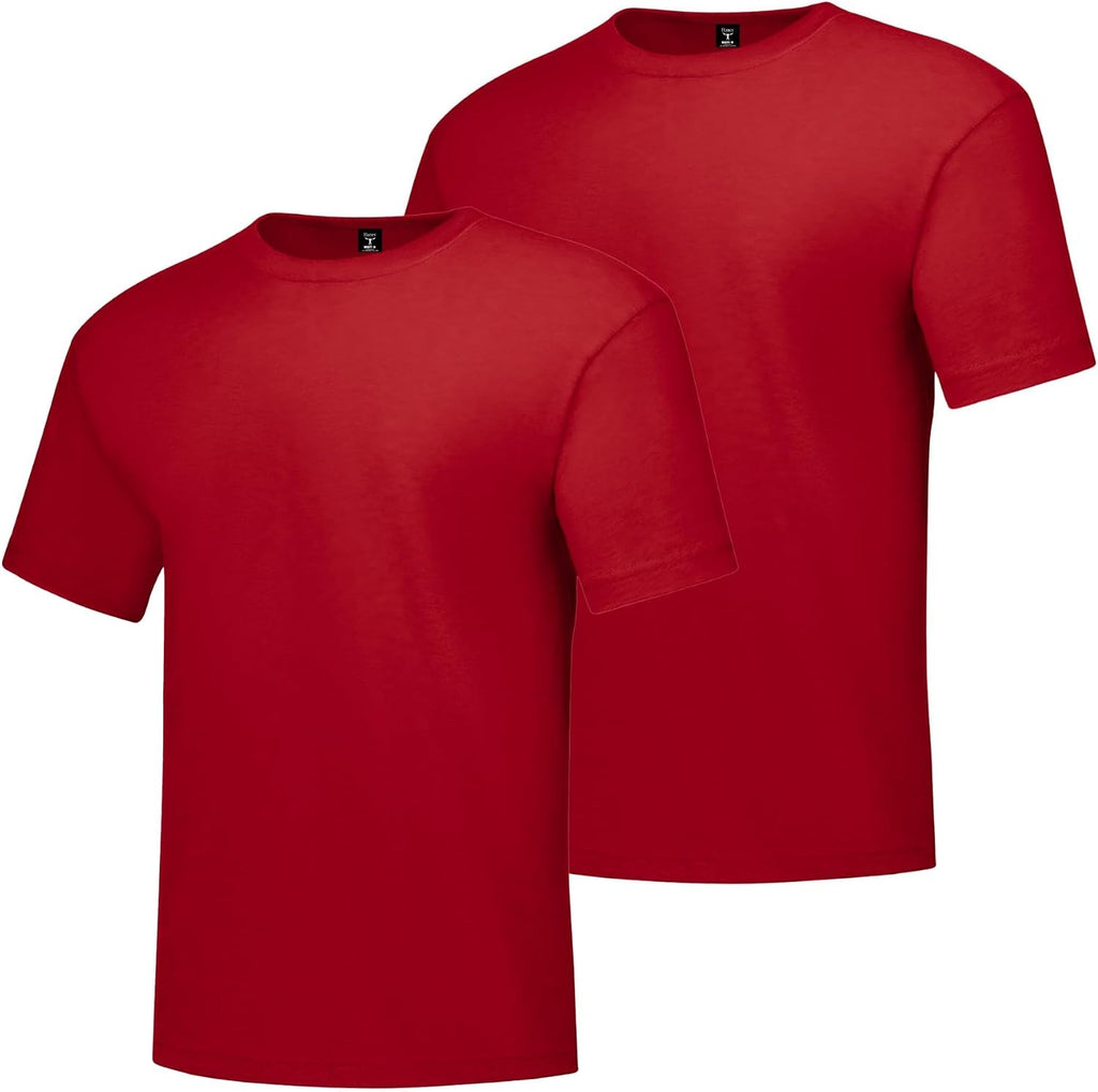 Hanes Men's Beefy-T Cotton Crewneck T-Shirt, 2-Pack, Big & Tall Sizes