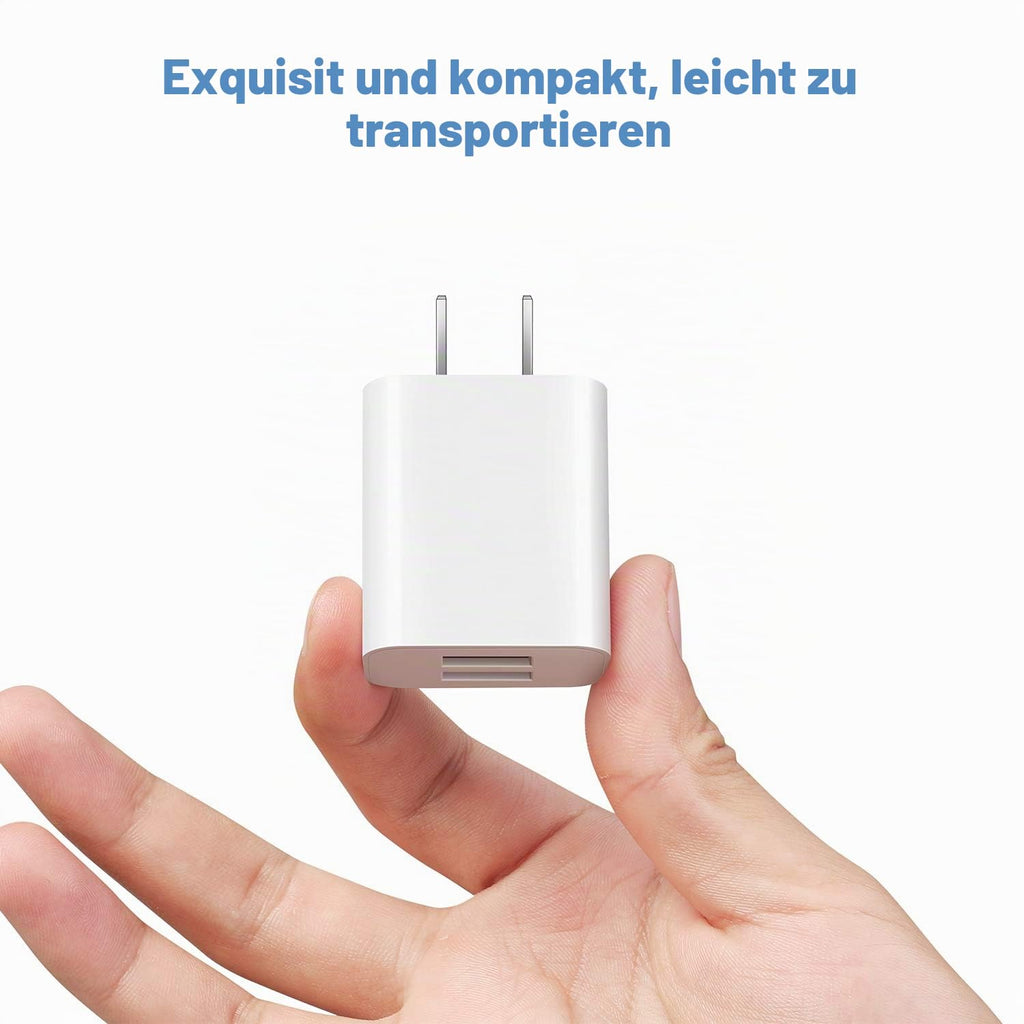 2er Pack USB C Ladegerät, 4 Ports 40W Mehrfach Schnellladegerät Netzteil Power Adapter Für iPhone 18/17/16/15/14/Für iPhone 13/12/11 Pro/Max/Plus/XR/XS/iPad/Samsung Handy, USB C & USB A PD 3.0 Charger