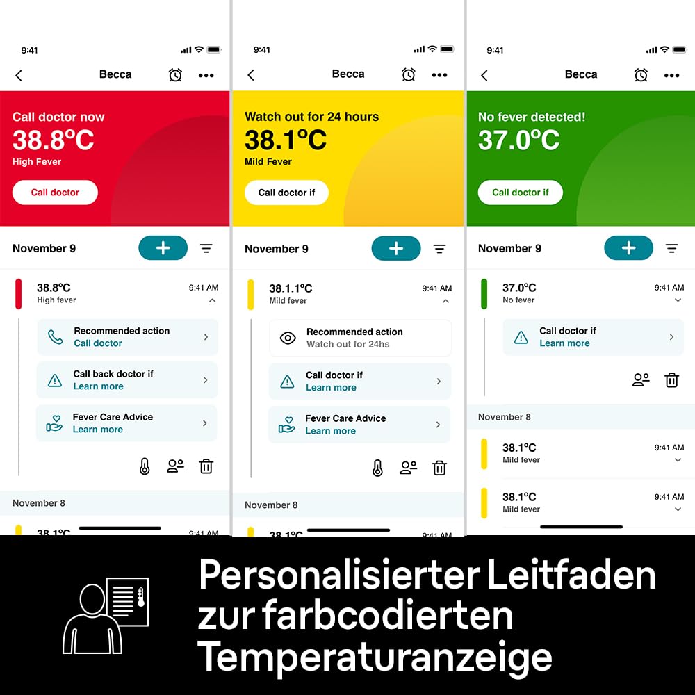 Braun ThermoScan 7 Ohrthermometer BRAIRT6520 | Age Precision Technologie | Farbcodiertes Digitaldisplay | Baby- und kleinkindfreundlich | Die #1 Marke bei Ärzten(1)