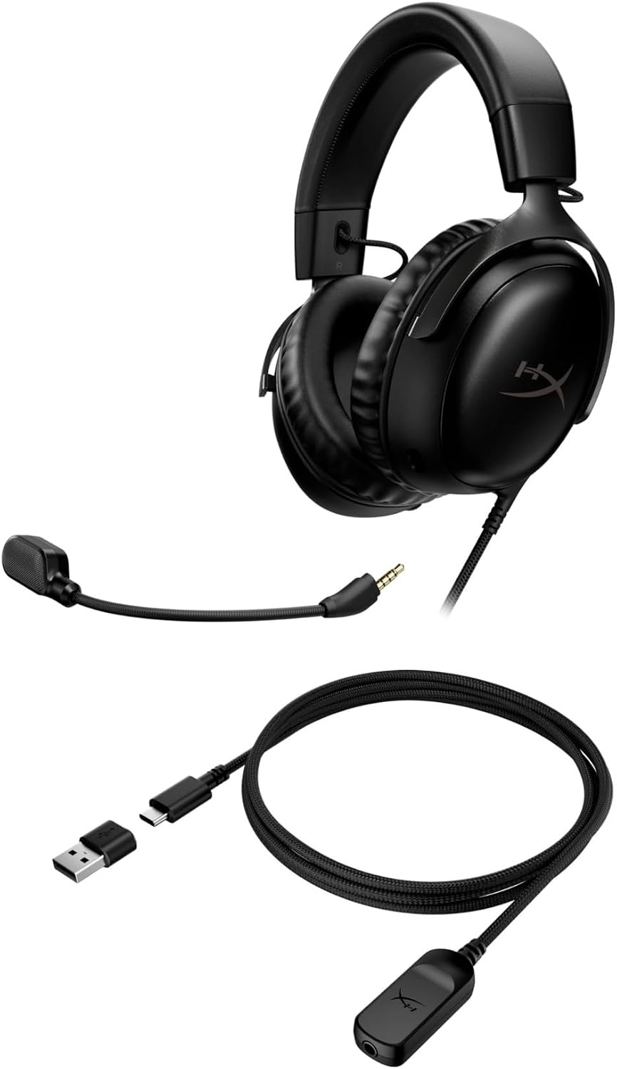 HyperX Cloud III – Kabelgebundenes Gaming-Headset