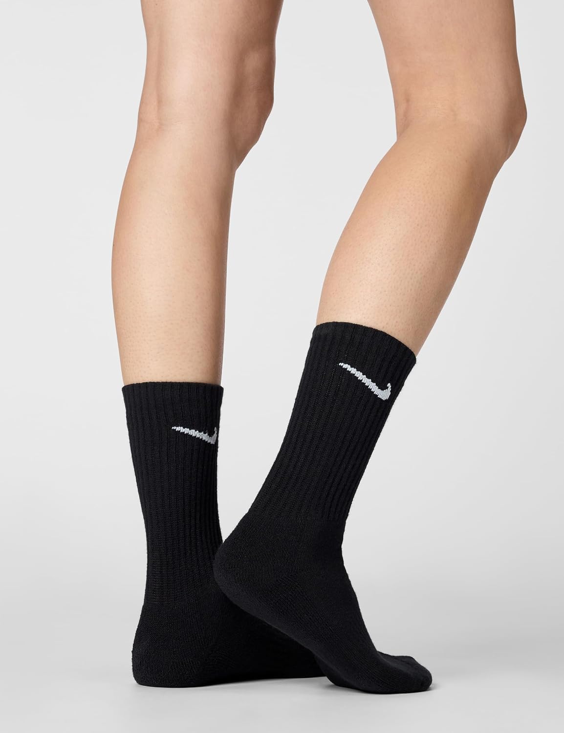 NIKE 6 Paar Socken Herren Damen Weiß Tennissocken Sparset SX7664