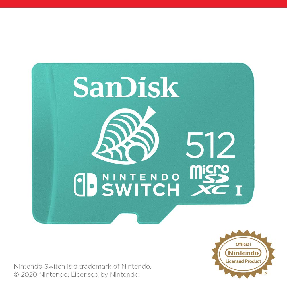 SANDISK 128GB microSD Karte, Super Mario Super Mushroom Edition