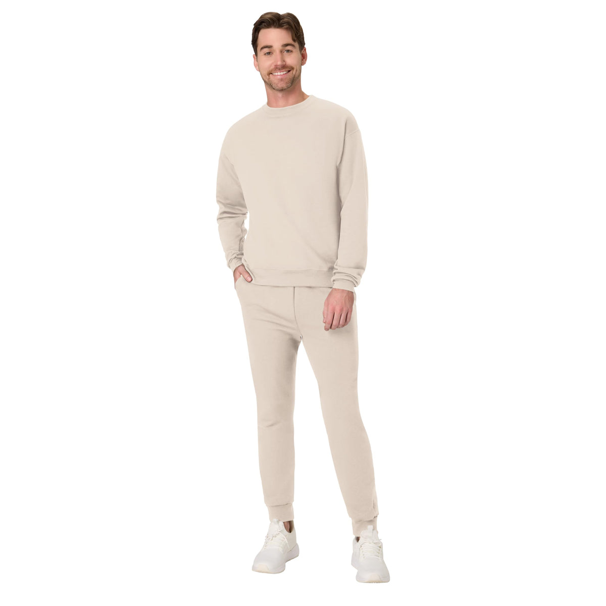 Hanes Men's Joggers, EcoSmart Fleece Sweatpants for Men, Men's Lounge Pants, 30.5"