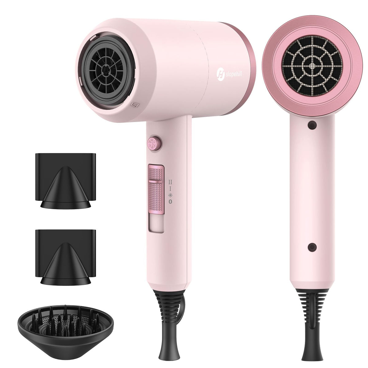 Ionen Föhn AC Motor 1800W Haartrockner slopehill Schnelltrocknen Hair Dryer