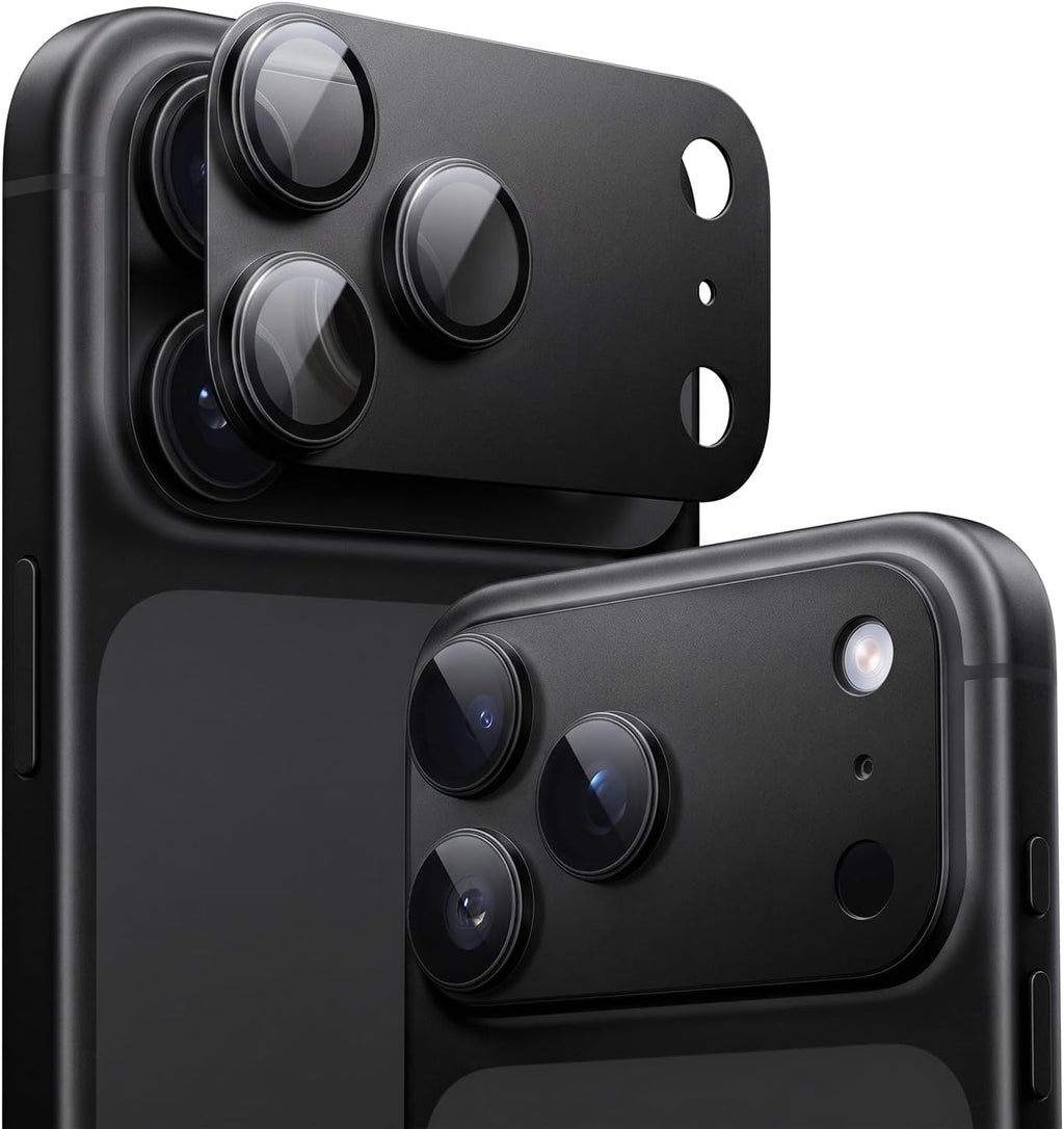 TORRAS für iPhone 18 Pro 9H+ Kratzfest Kameraschutz HD-Klares, Grau