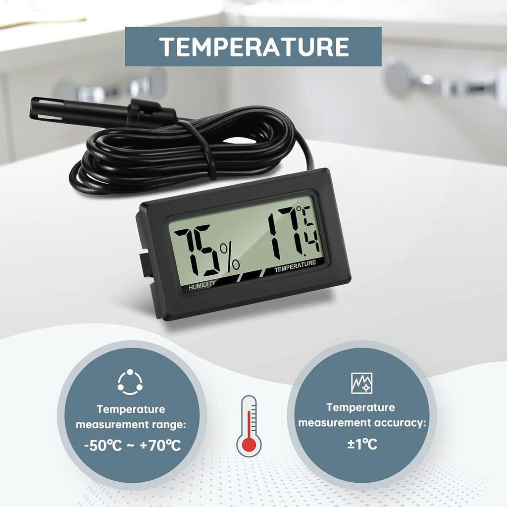 Thlevel Digital Thermometer Hygrometer Temperatur Luftfeuchtigkeitsmesser