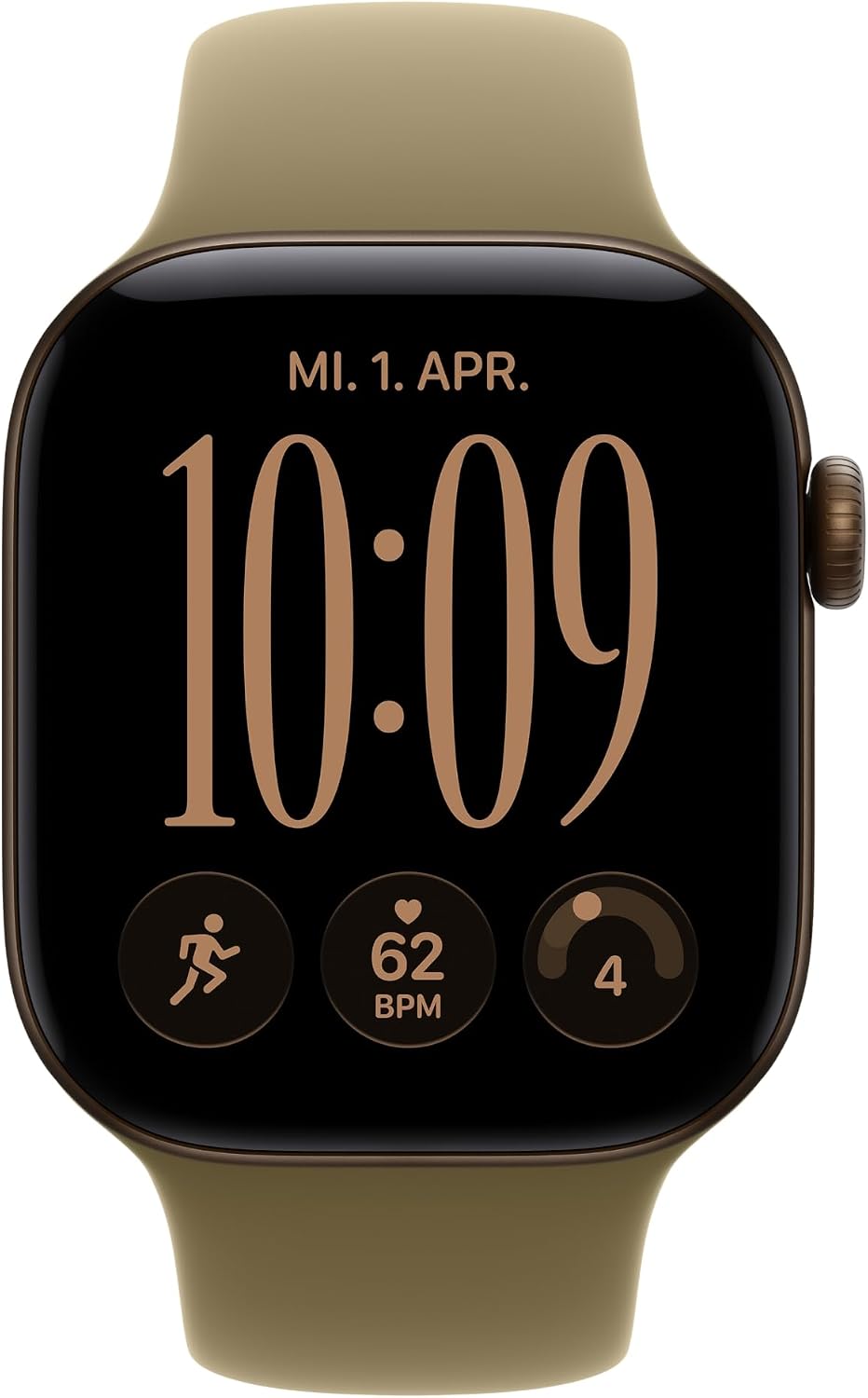 Apple Watch Series 12 GPS, 42 mm Aluminiumgehäuse Dunkelbronze