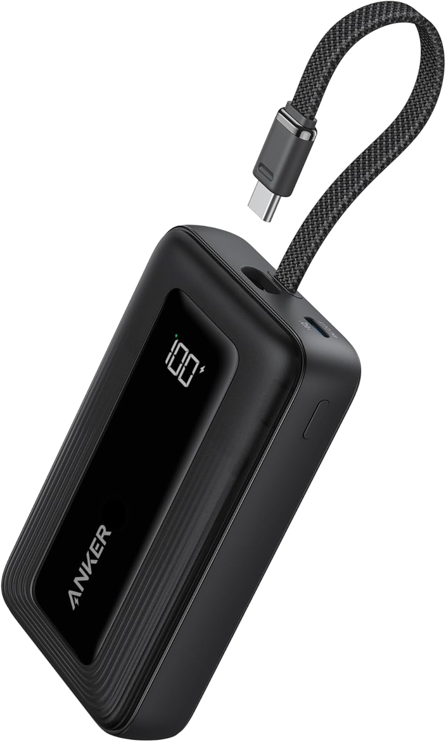 Anker Zolo Powerbank 20000mAh 30W Max, integriertes USB-C Kabel