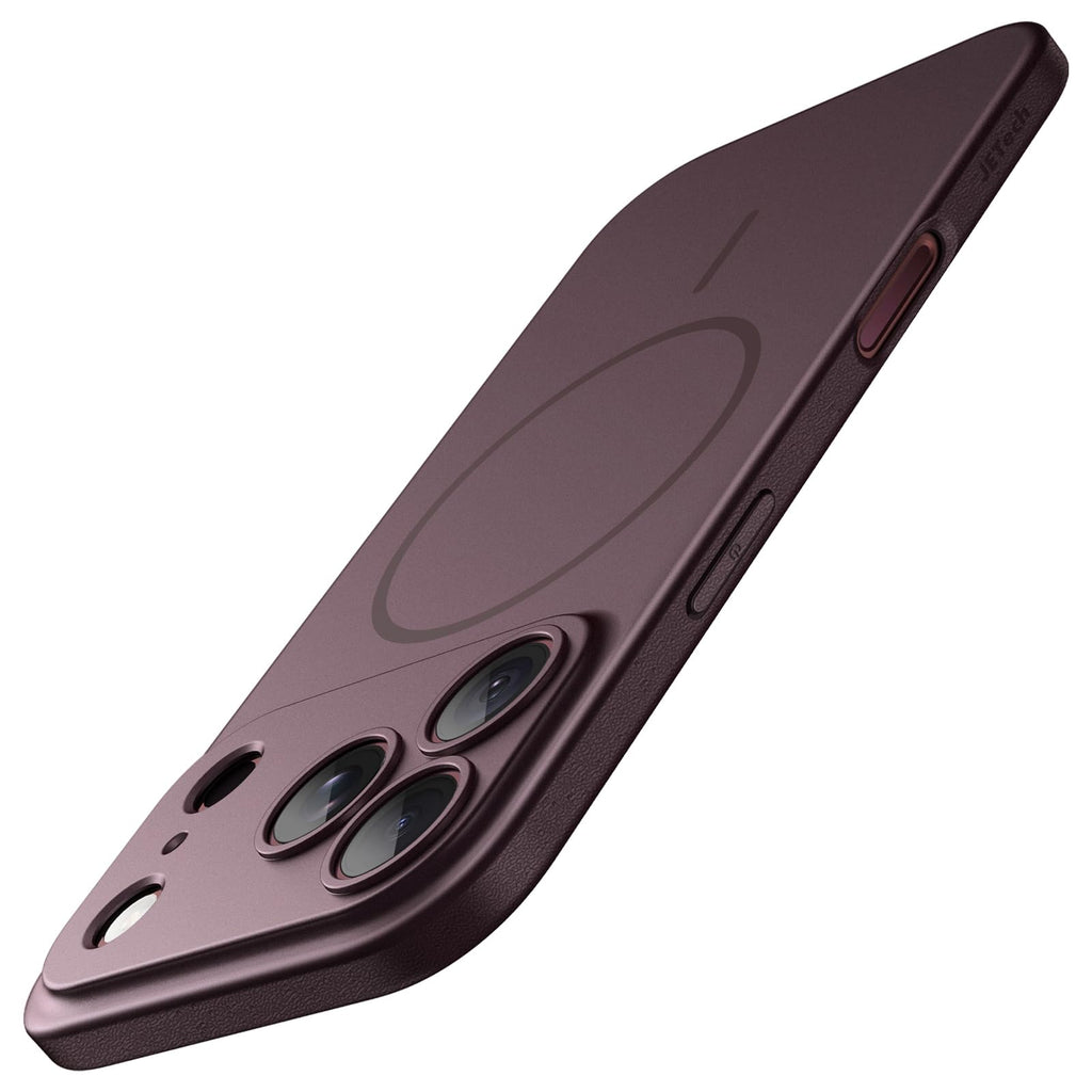 JETech Magnetische Dünne Hülle für iPhone 18 Pro, Schwarz