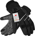 Winterhandschuhe Wasserdicht-30°F 3M Thinsulate Skihandschuhe Warme Touchscreen Handschuhe