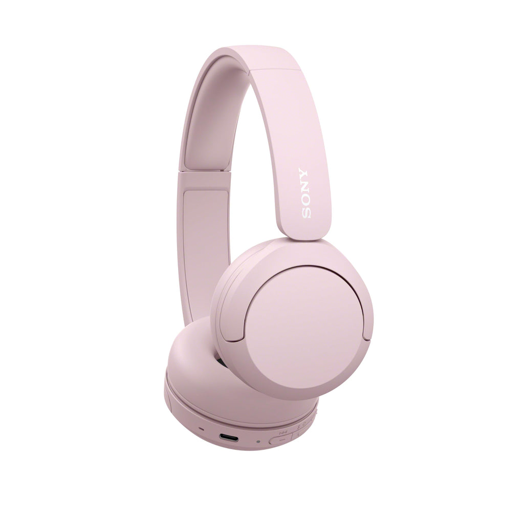 Sony WH-CH520 Kabellose Bluetooth-Kopfhörer - bis zu 50 Stunden Akkulaufzeit mit Schnellladefunktion, On-Ear-Modell - Schwarz
