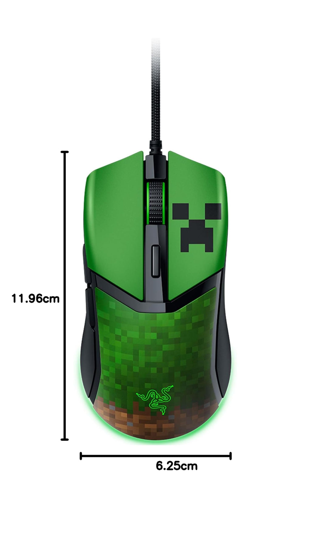 Razer Cobra Pro - kabellose Gaming-Maus mit RGB - Optischer Focus Pro Sensor mit 30K DPI (10 Anpassbare Tasten, HyperSpeed Wireless Polling 8K Hz, Bluetooth, Chroma-Beleuchtung mit 11 Zonen) Weiß