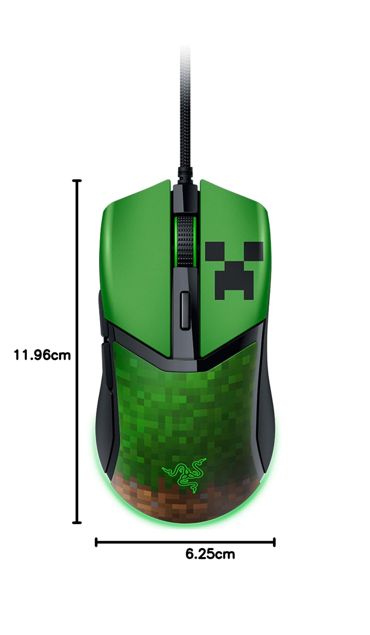 Razer Cobra Pro - kabellose Gaming-Maus mit RGB - Optischer Focus Pro Sensor mit 30K DPI (10 Anpassbare Tasten, HyperSpeed Wireless Polling 8K Hz, Bluetooth, Chroma-Beleuchtung mit 11 Zonen) Weiß
