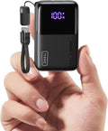 INIU Ultra Mini Powerbank, 10000mAh 45W Schnellladen mit USB C Kabel