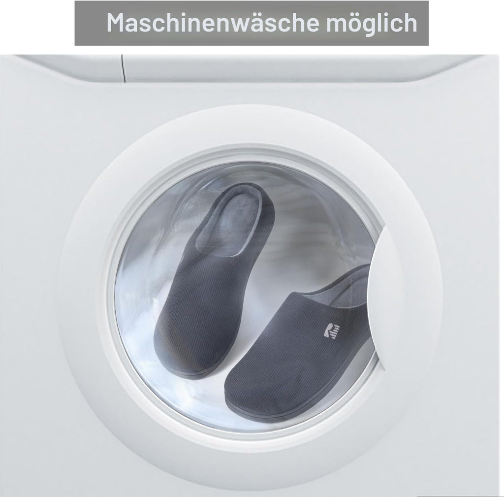 RockDove Herren Original Zweifarbige Hausschuhe mit Rückstellschaum