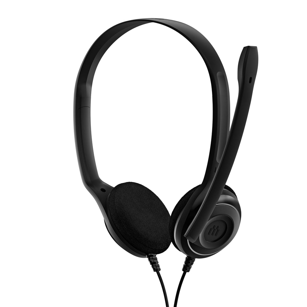 EPOS C1 Vielseitiges Business- Headset mit Mikrofon, Universellem 3,5-mm-Klinkenstecker, Breite Gerätekompatibilität - kopfhörer mit Kabel, mikrofon PC, Rauschunterdrückendes Mikrofon, on Ear