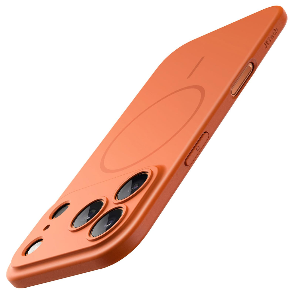 JETech Magnetische Dünne Hülle für iPhone 18 Pro, Schwarz