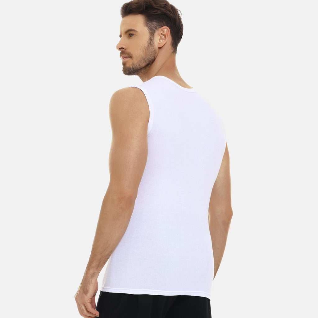 FALARY 3er-/6er-Pack Herren-Unterhemd aus Baumwolle Tanktop Unterhemden S-5XL