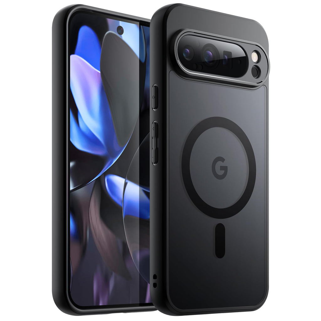 JETech Magnetische Hülle für Google Pixel 10/10 Pro, Obsidian