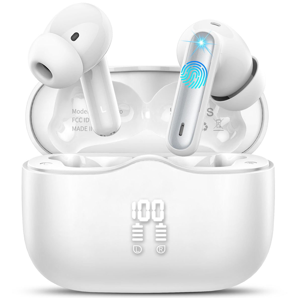 Bluetooth Kopfhörer, Kopfhörer Kabellos Bluetooth 5.4, Tiefer Bass Ohrhörer