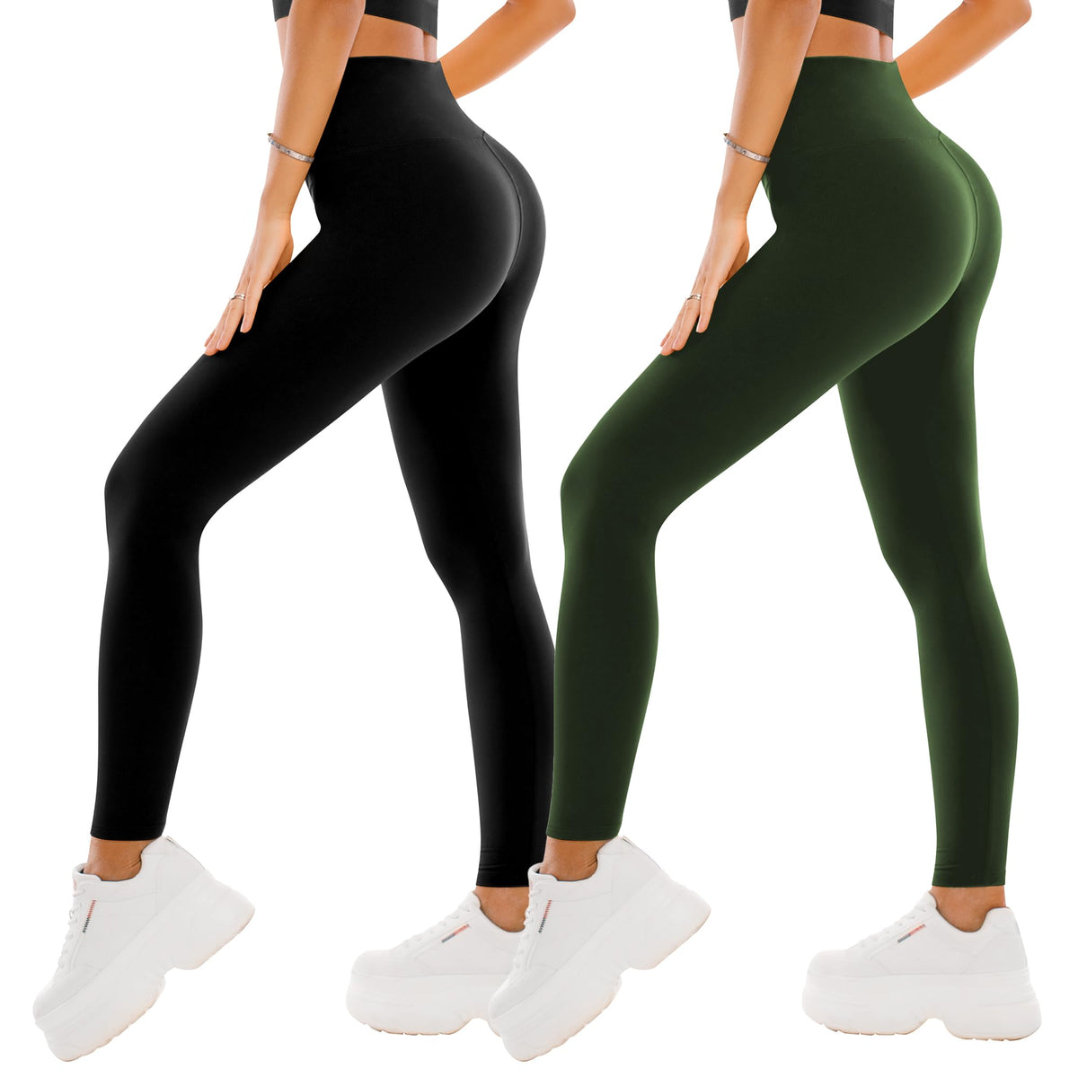 SINOPHANT Leggings Damen High Waist Leggins für Sport