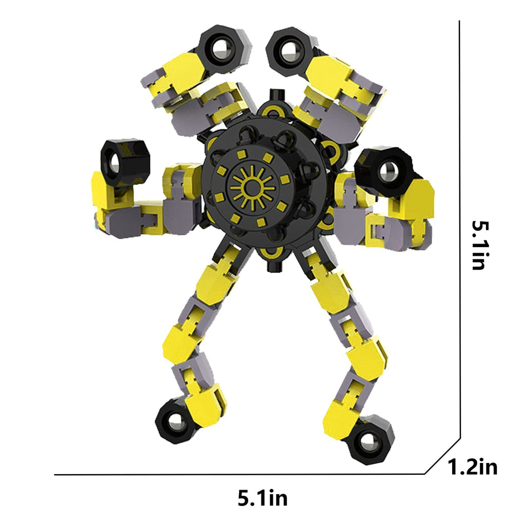 Transformable Fidget Spinners,30PCS Funny Sensory Fidget Toys for Kids