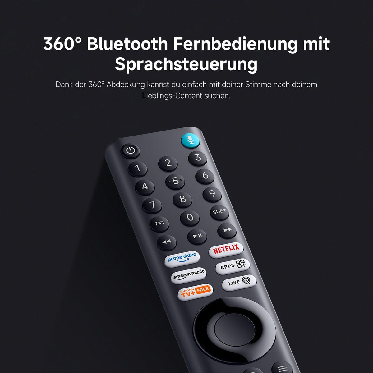 Xiaomi TV F 65 Zoll 2025, 4K UHD, Smart TV, Fire OS8, HDR10, L65MB-FAEU