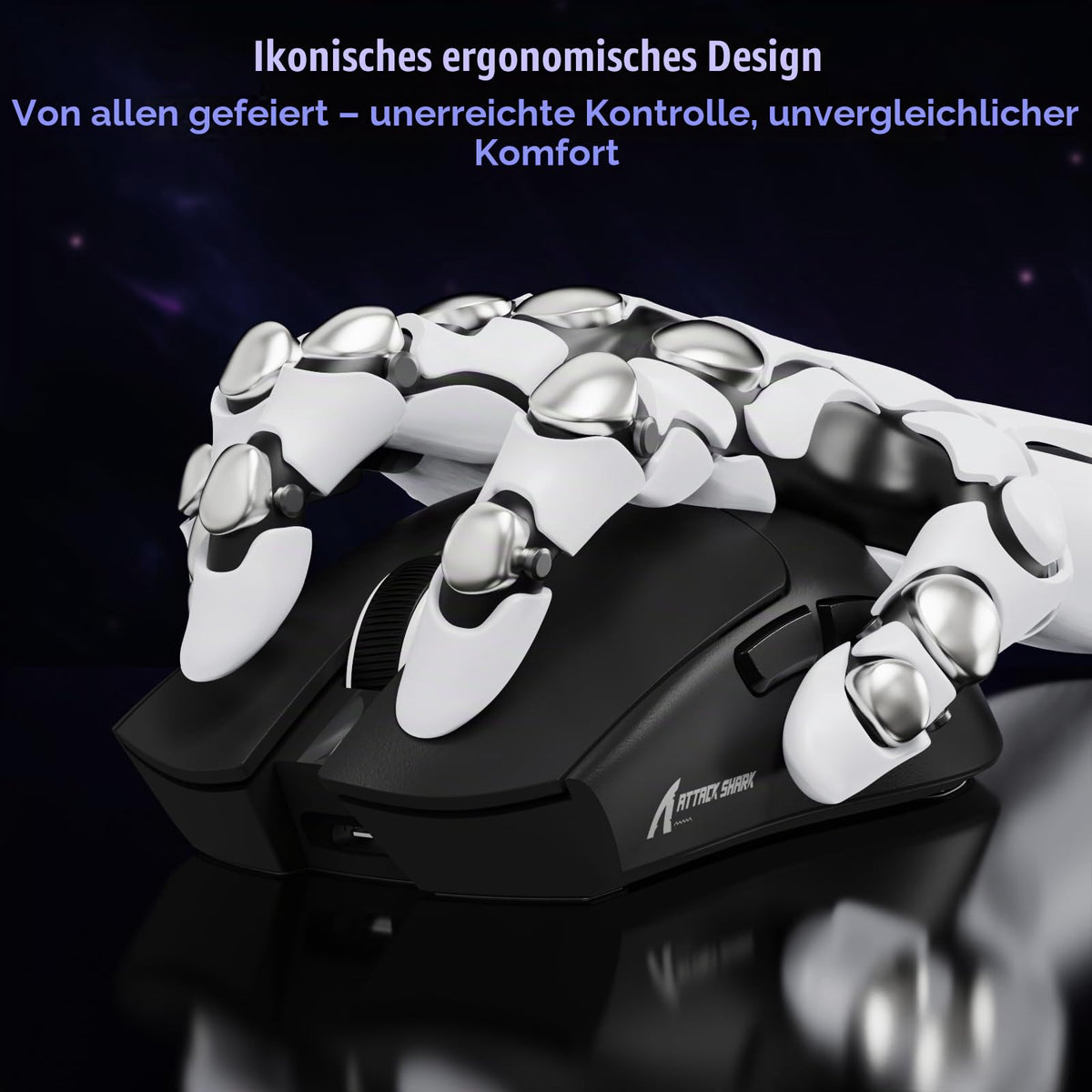 ATTACK SHARK X11SE Kabellose Gaming-Maus