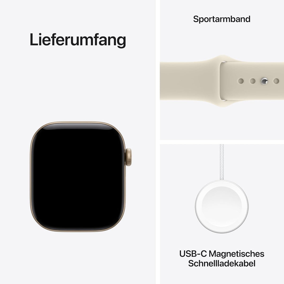 Apple Watch Series 12 GPS, 42 mm Aluminiumgehäuse Dunkelbronze