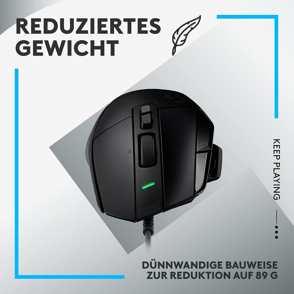 Logitech G G515 LIGHTSPEED TKL kabellose flache Gaming-Tastatur (Schwarz)