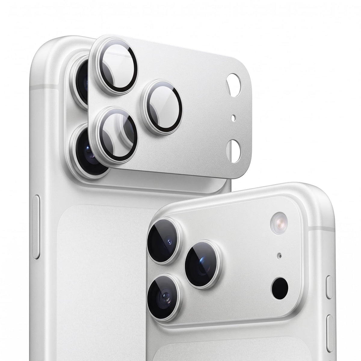 TORRAS für iPhone 18 Pro 9H+ Kratzfest Kameraschutz HD-Klares, Grau