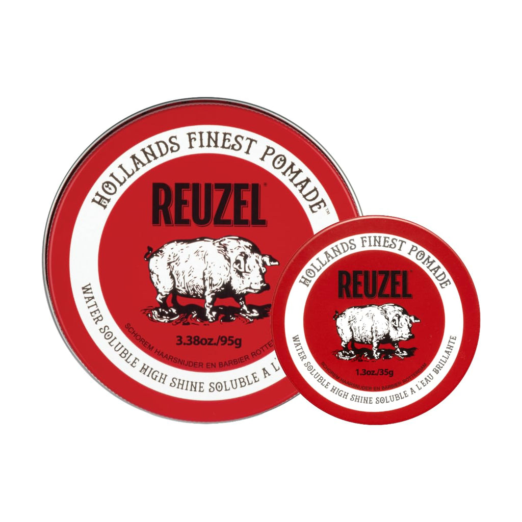 Reuzel Fiber Pomade, matter Glanz, fester Halt, texturiertes, volleres Aussehen, im Laufe des Tages leicht umformbar, 3,38 oz/95 g