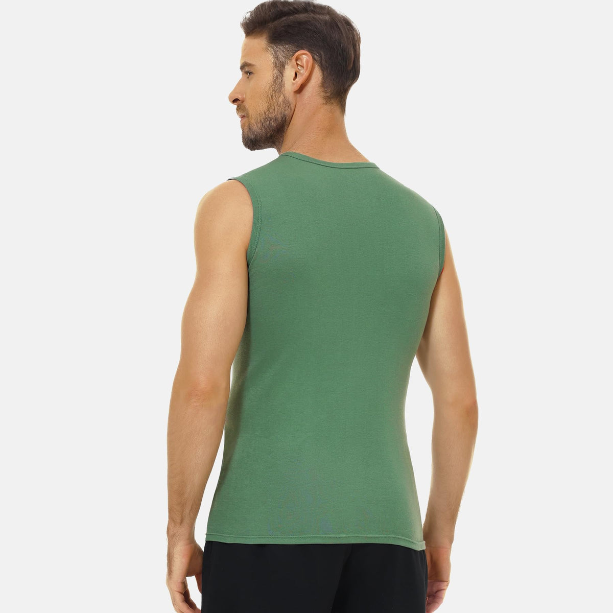 FALARY 3er-/6er-Pack Herren-Unterhemd aus Baumwolle Tanktop Unterhemden S-5XL