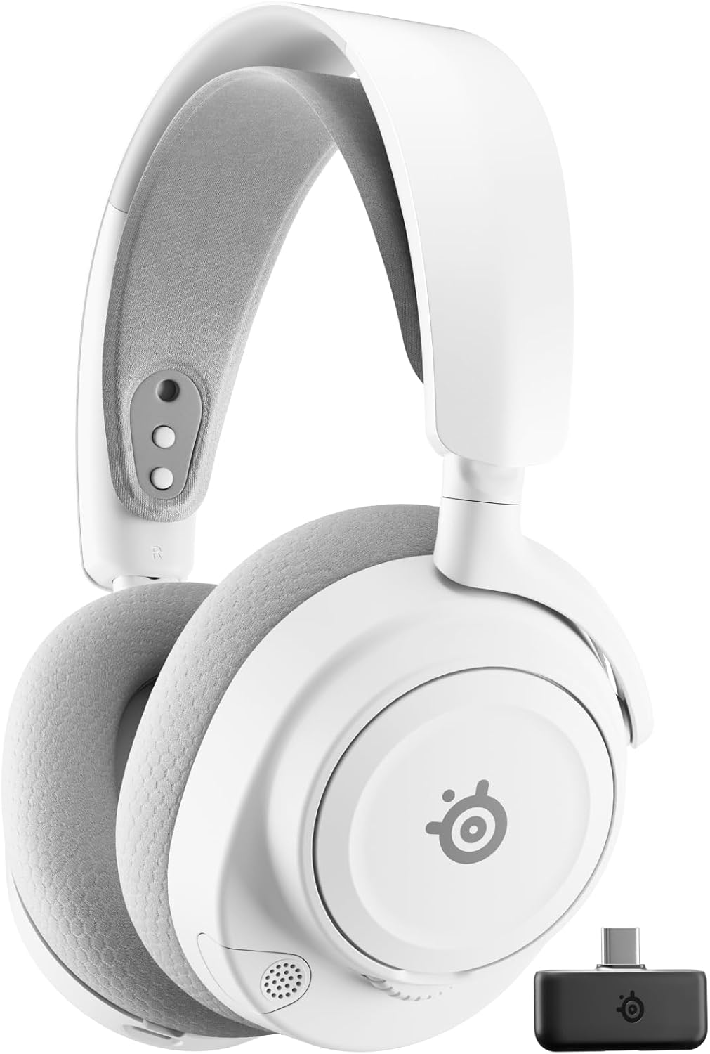 SteelSeries Arctis Nova 7 Wireless Gen 2 Multi-Plattform-Gaming-Headset - Echtzeit-App-Steuerung - Über 50 Std. Akkulaufzeit - 2,4 GHz/Bluetooth parallel möglich -PC, PS5, PS4, Switch 1/2, Mobilgeräte
