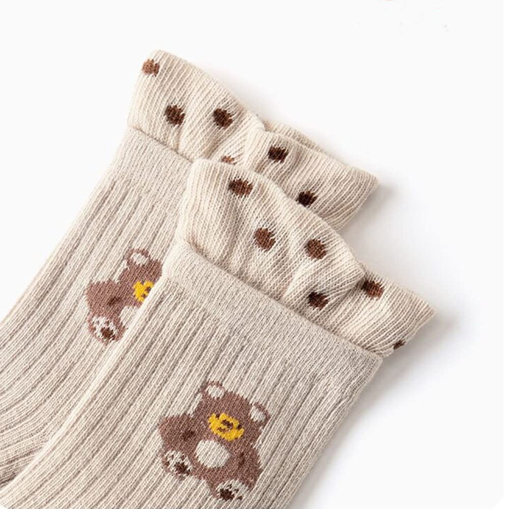 FedMois 10 Paires Chaussettes chaudes hiver en Coton Garçons Filles Socquette Enfant