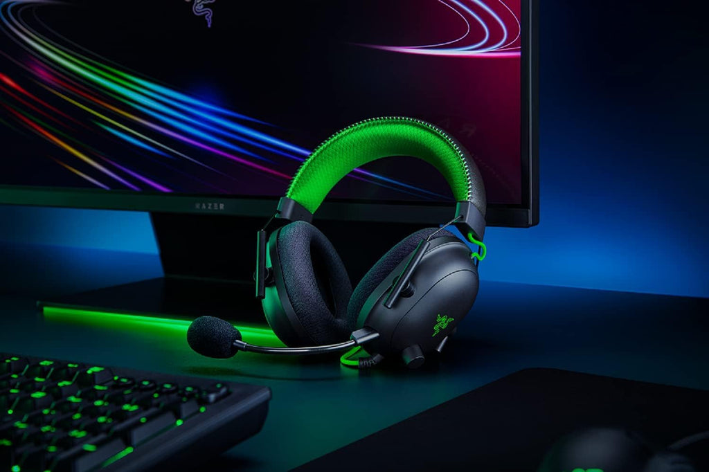 Razer BlackShark V2 X - Multi-Plattform kabelgebundenes Esports-Headset (Triforce 50mm Treiber, Erweiterte Passive Geräuschunterdrückung, 7.1 Surround Sound, Hyperclear Cardioid Mic) Grün