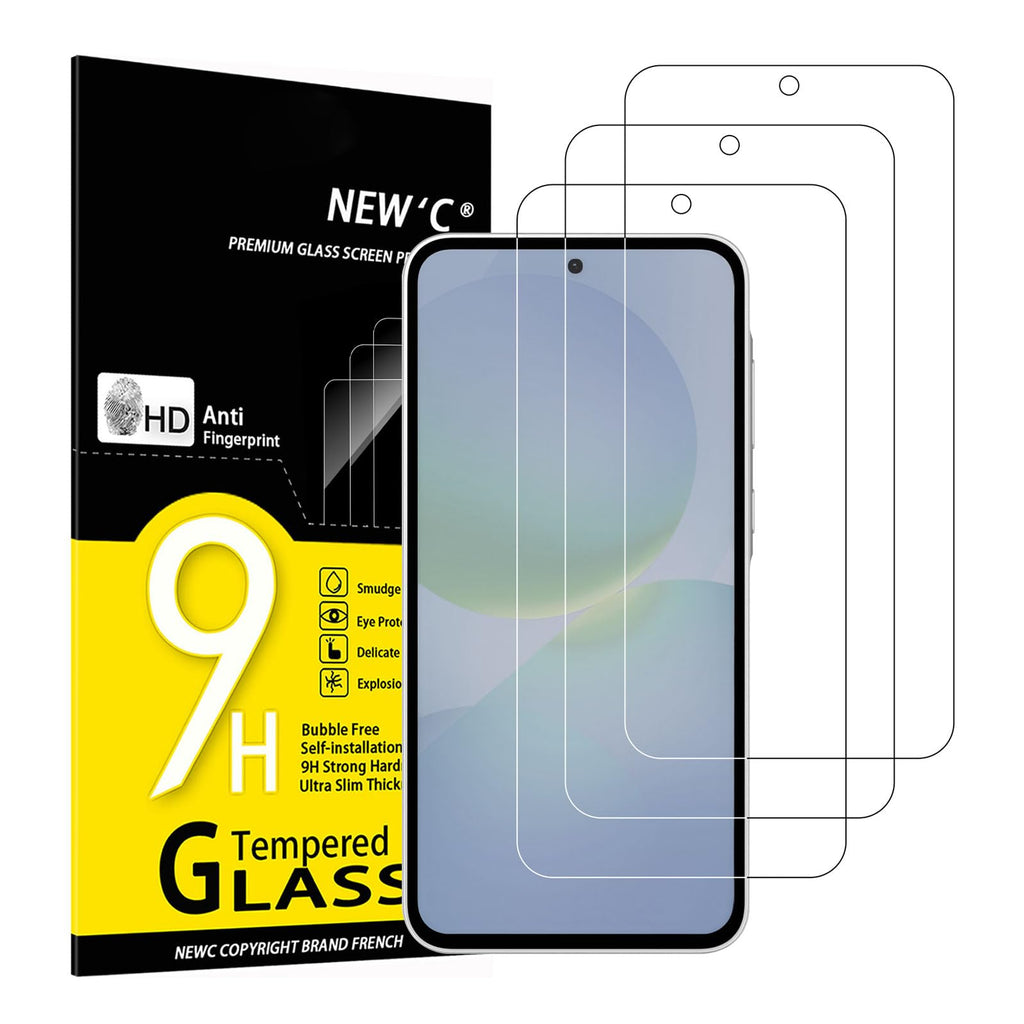 NEW'C Schutzfolie für Samsung Galaxy A35 5G für Panzerglas