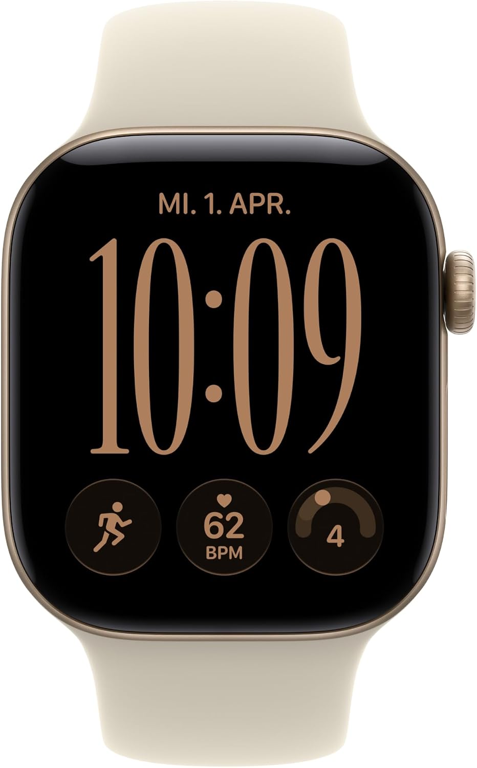 Apple Watch Series 12 GPS, 42 mm Aluminiumgehäuse Dunkelbronze
